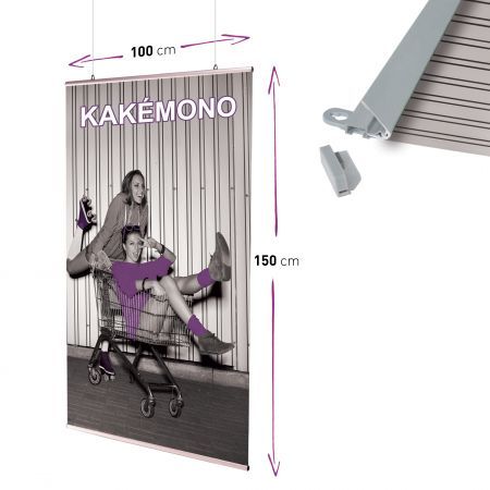 kakemono suspendu – impression-rollup.fr