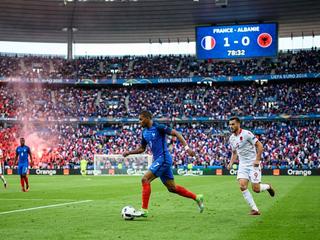 La première rencontre de la 2ème journée des phases de poule opposera la France à l’Albanie lors de cet Euro 2016