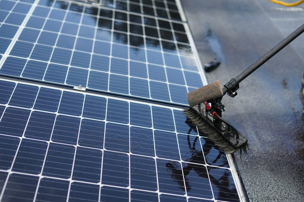Clean Progress effectue du nettoyage de panneaux solaires à l’eau pure
