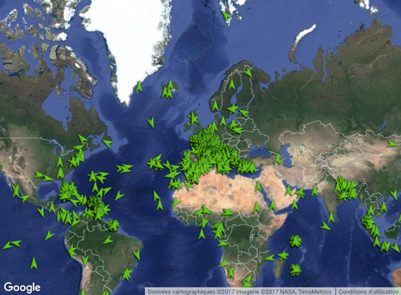 Suivre un bateau en temps réel grâce à advanced Tracking