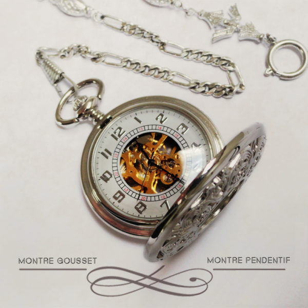 Montre gousset ancienne pour les hommes modernes